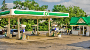 exterior remodeling of BP Gas